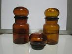 APOTHEEK FLESSEN 2 STUKS, Antiek en Kunst, Antiek | Glas en Kristal, Ophalen of Verzenden