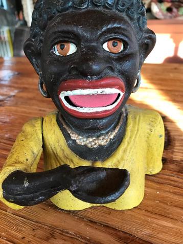 Vintage Gietijzeren Spaarpot - Jaren 1900 beschikbaar voor biedingen