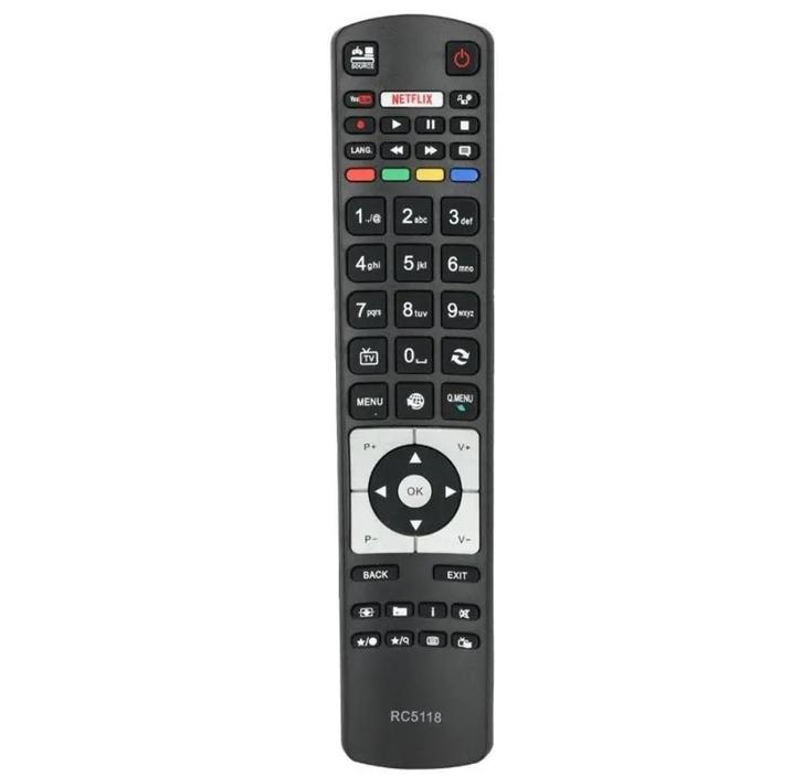 RC5118 TV-afstandsbediening universeel met Netflix, Audio, Tv en Foto, Afstandsbedieningen, Nieuw, Universeel, Tv, Verzenden