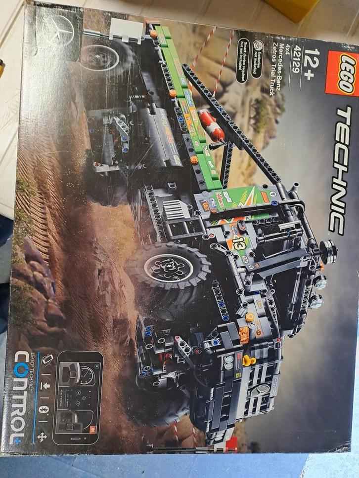 LEGO Technic 42129 Mercedes-Benz Zetros Trial Truck, Kinderen en Baby's, Speelgoed | Duplo en Lego, Zo goed als nieuw, Lego, Complete set