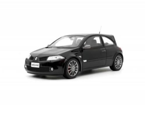 RENAULT MEGANE 2 RS II Zwart 2005 1/18 OTTO MOBILE OT1054, Hobby en Vrije tijd, Modelauto's | 1:18, Nieuw, Auto, OttOMobile, Verzenden