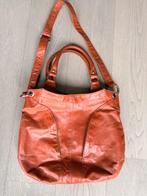 Sticks & Stones en andere leren handtassen oranje, rood, wit, Sieraden, Tassen en Uiterlijk, Tassen | Damestassen, Ophalen, Oranje