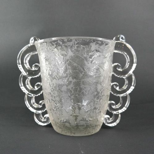 Vaas van Pierre D'Avesn (1901-1990), Antiek en Kunst, Antiek | Glas en Kristal, Ophalen of Verzenden