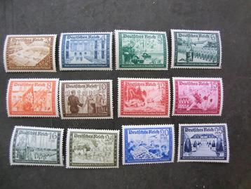 Duitse Rijk serie 702-713 Postfris.(aanbieding )