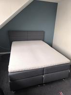 Boxspring 160x220 - Zeer nette staat!, Huis en Inrichting, Slaapkamer | Bedden, Ophalen, Tweepersoons, Zo goed als nieuw, 160 cm