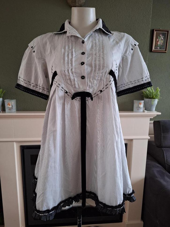 High Use babydoll blouse 34 XS in topstaat Gratis Verzenden, Kleding | Dames, Blouses en Tunieken, Zo goed als nieuw, Maat 34 (XS) of kleiner