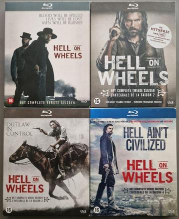 Hell on Wheels seizoen 1 t/m 4 - met slipcover - NL uitgaves beschikbaar voor biedingen