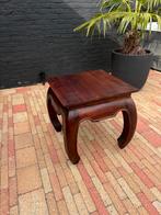 Echte teakhouten Opium salon/hoek of bijzettafel, Antiek en Kunst, Antiek | Meubels | Tafels, Ophalen