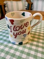 Emma Bridgewater I love you 1/2 pint mok, Huis en Inrichting, Verzenden, Zo goed als nieuw, Overige stijlen, Kop(pen) en/of Schotel(s)
