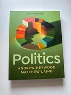 Politics - Andrew Heywood, Matthew Laing 6th Editie - Nieuw!, Boeken, Ophalen of Verzenden, Gamma, Nieuw, WO