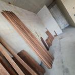 N.O.T.K. - 12st - Hardhouten balken 7x7cm - 300cm, Doe-het-zelf en Verbouw, Gebruikt, Overige typen, Minder dan 5 m², Hout