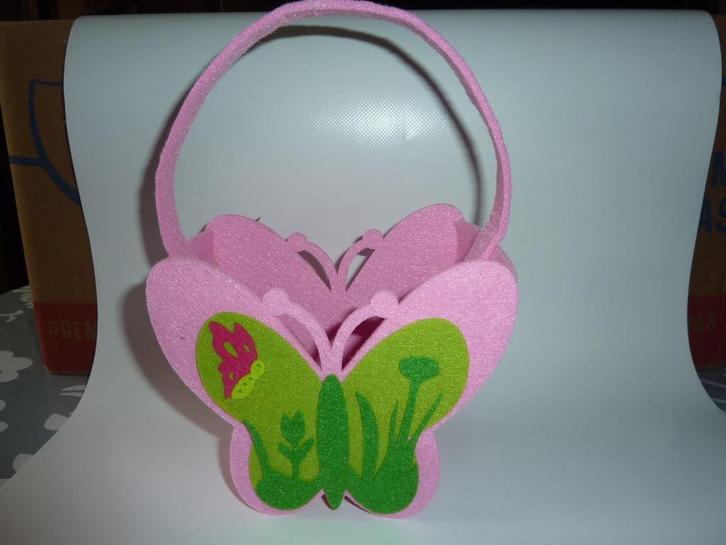 mooie paas mandjes van vilt, paas eieren, Diversen, Pasen, Nieuw, Ophalen of Verzenden