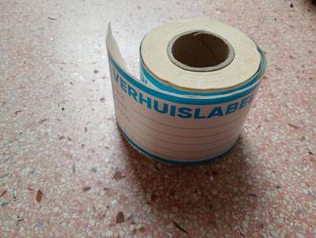 020/GROTE ROL VERHUISDOOS STICKERS/VERHUISDOOS  LABELS  beschikbaar voor biedingen