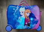 Disney Frozen Anna Elsa ride-on reiskoffer reis koffer kind, Ophalen, 50 tot 60 cm, Hard kunststof, Slot