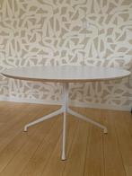 Eettafel rond Hay AAT20 wit 128 cm, Huis en Inrichting, Tafels | Eettafels, Ophalen, Overige materialen, Rond, Zo goed als nieuw
