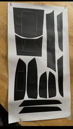 Dashboard koolstovezel patroon vinyl wrap, Ophalen of Verzenden