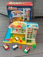 Fisher Price garage, vintage, Ophalen of Verzenden, Gebruikt, Speelset