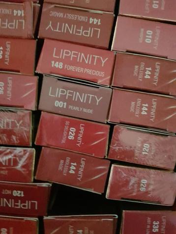 10 stuks maxfactor lipfinity zonder topcoat verschillende nr beschikbaar voor biedingen