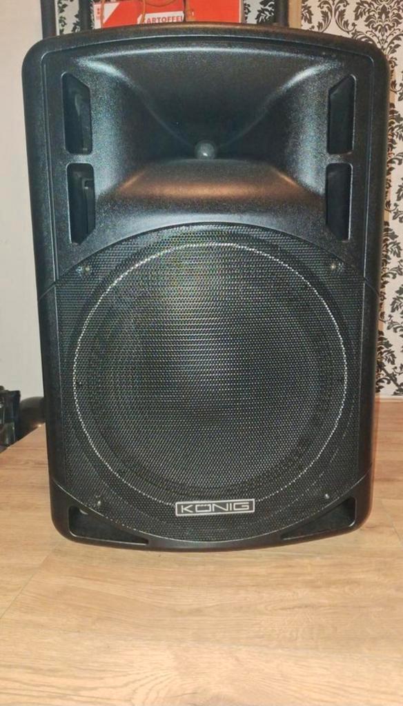 König PA-SMA1502 luidspreker, Audio, Tv en Foto, Luidsprekers, Gebruikt, Overige typen, 120 watt of meer, Overige merken, Ophalen of Verzenden