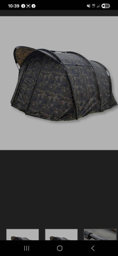 Solar Undercover camo 2 man bivvy, Watersport en Boten, Hengelsport | Karpervissen, Zo goed als nieuw, Overige typen, Ophalen of Verzenden