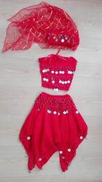 3 delig Buikdanseres outfit mt 110 / 116, Ophalen of Verzenden, Nieuw, 110 t/m 116, Meisje