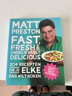 Matt Preston Kookboek - Fast, Fresh & Delicious, Ophalen of Verzenden, Nieuw