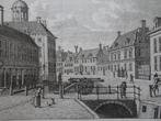 gravure stadhouderlijk hof Leeuwarden Fletcher Bulthuis 1790, Antiek en Kunst, Verzenden