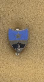 franse emaillen brochespeld met ster en heilige maagd Maria, Verzamelen, Speldjes, Pins en Buttons, Ophalen of Verzenden, Gebruikt