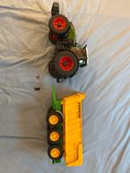 Bruder Tractor 1050 + Joskin Aanhangwagen, Kinderen en Baby's, Ophalen of Verzenden, Gebruikt