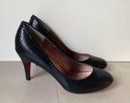 LINEAZETA PUMP  MT: 4/ 37 NIEUW, Pumps, Verzenden, Zwart, Nieuw