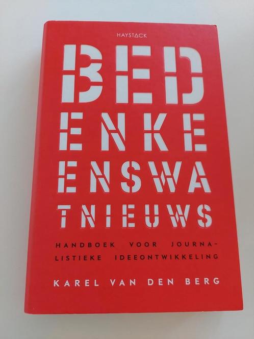 Studieboek - Bedenk eens wat nieuws - Karel van den Berg, Boeken, Studieboeken en Cursussen, Gelezen, HBO, Beta, Ophalen of Verzenden