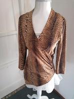 Studio anneloes travelstof top leopard xs, Studio Anneloes, Ophalen of Verzenden, Zo goed als nieuw, Lange mouw