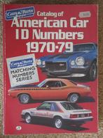 Catalog American Car ID numbers, Boeken, Auto's | Boeken, Ophalen of Verzenden, Gelezen, Overige merken