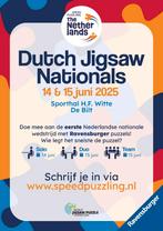 Dutch Jigsaw Nationals: puzzelwedstrijd met Ravensburger, Ophalen of Verzenden