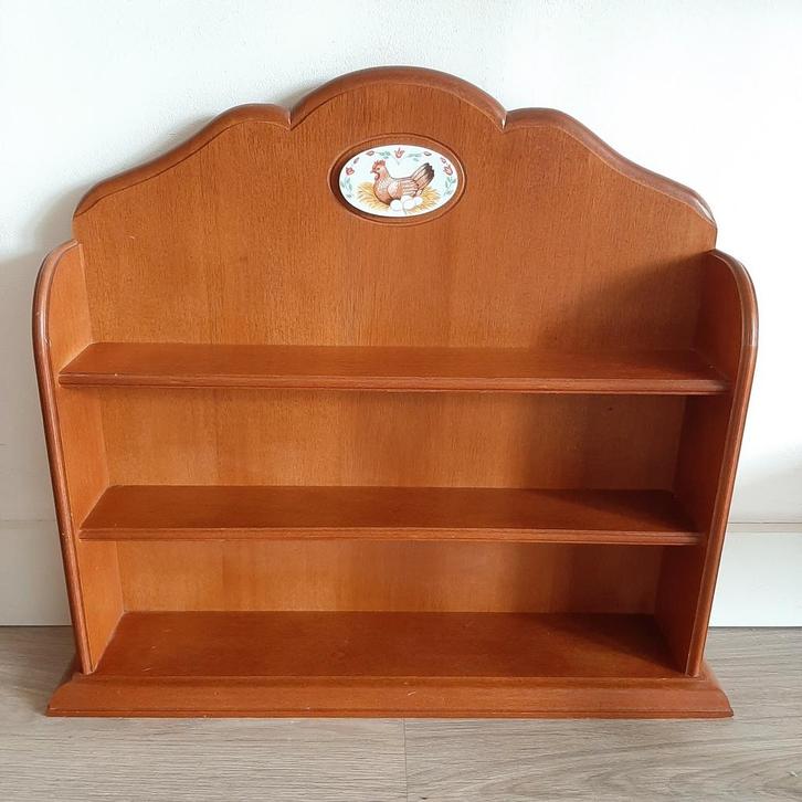 Houten hangkastje / kastje kruidenkastje / kip, Huis en Inrichting, Kasten | Overige, Zo goed als nieuw, Ophalen