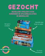 Gezelschapsspellen gezocht., Hobby en Vrije tijd, Gezelschapsspellen | Bordspellen, Een of twee spelers, Ophalen of Verzenden