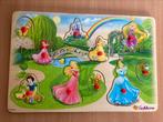 Houten puzzel eichhorn princess, Kinderen en Baby's, Speelgoed | Kinderpuzzels, Ophalen of Verzenden, Zo goed als nieuw, Van hout