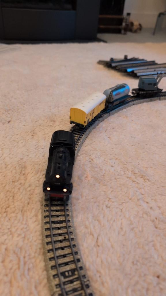 Märklin Trein uit de jaren 60, Hobby en Vrije tijd, Modeltreinen | H0, Zo goed als nieuw, Treinset, Wisselstroom, Märklin, Analoog