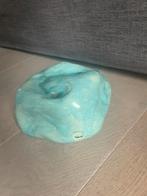 Handgemaakte keramische kei van lokale kunstenaar, Schaal, Nieuw, Ophalen of Verzenden, Overige vormen