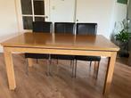 Uitschuifbare eettafel, Huis en Inrichting, Tafels | Eettafels, Ophalen, Gebruikt