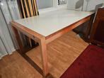 eettafel met sterk formica blad, Huis en Inrichting, Tafels | Eettafels, Ophalen, Gebruikt, 100 tot 150 cm, 50 tot 100 cm