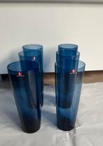 Blauwe Iittala lange drinkglazen- Set van 6 nieuw!, Ophalen of Verzenden