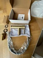 Saniclear Brass Wastafelkraan - Nieuw naast doos!, Ophalen, Nieuw, Rvs, Kraan