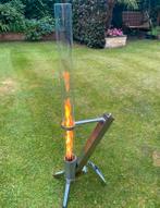Rocket stove terras verwarmer vuurbuis, Tuin en Terras, Ophalen of Verzenden, Zo goed als nieuw, Vloer, Waterbestendig