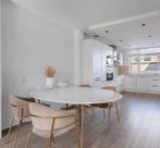 Marmeren eettafel, Huis en Inrichting, Tafels | Eettafels, Ophalen, Overige materialen, 50 tot 100 cm, Zo goed als nieuw