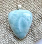 Larimar hanger - AAA kwaliteit - hart -, Ophalen of Verzenden, Mineraal