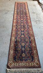 Handgeknoopte Oosterse Loper 357x71cm - Wol op Katoen, Ophalen, Gebruikt, 200 cm of meer, 50 tot 100 cm