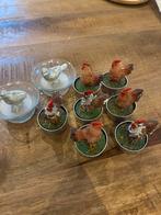 vogels kippen kaarzen, Diversen, Pasen, Ophalen of Verzenden, Zo goed als nieuw