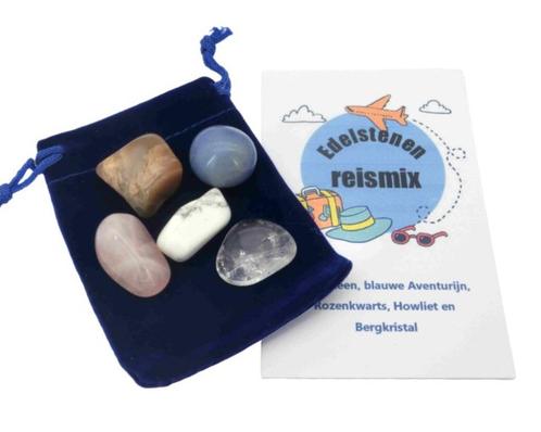 Edelstenen Reismix (EHBO set voor onderweg), Sieraden, Tassen en Uiterlijk, Edelstenen, Nieuw, Ophalen of Verzenden