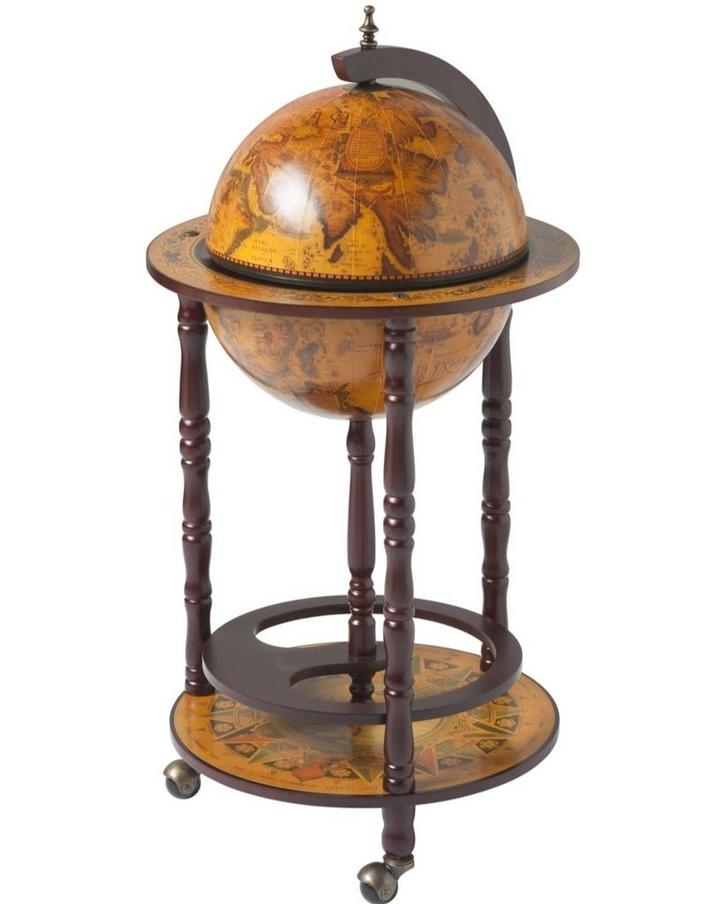 Globe Bar (Vida XL), Huis en Inrichting, Woonaccessoires | Wereldbollen, Gebruikt, Ophalen